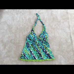 Multicolor Tankini top